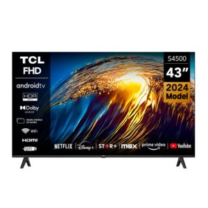 TCL 43 Inch FHD Smart Android Television - 43S4500A