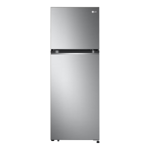 LG 260 Litres Top Freezer Refrigerator (Platinum Silver Steel) GL-B242PQKB