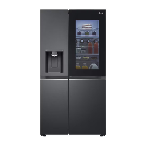 LG 674L InstaView Side by Side Door-in-Door Inverter UVnano Refrigerator - GC-X257CQVV