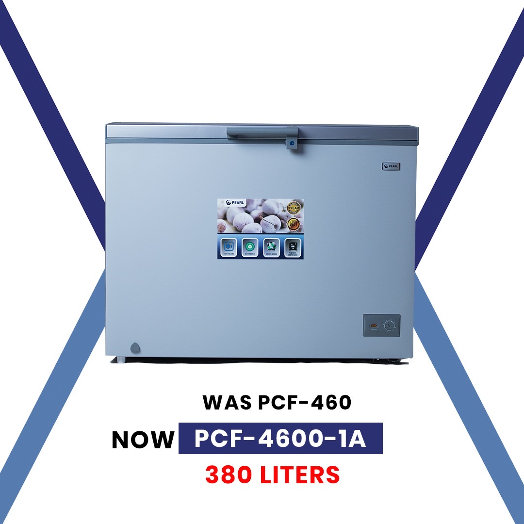 PEARL 380LTR 1DOOR CHEST FREEZER (PCF-4600-1A)