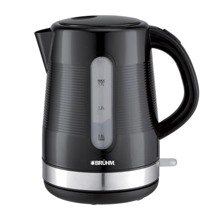 BRUHM 1.7L KETTLE BLACK (BKW-17PB)