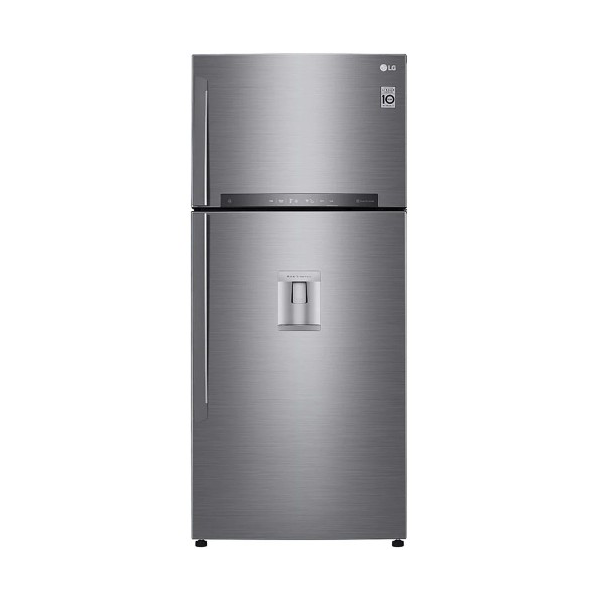 LG 547 Litres Top Freezer Refrigerator with Water Dispenser - GL-F682HLHL