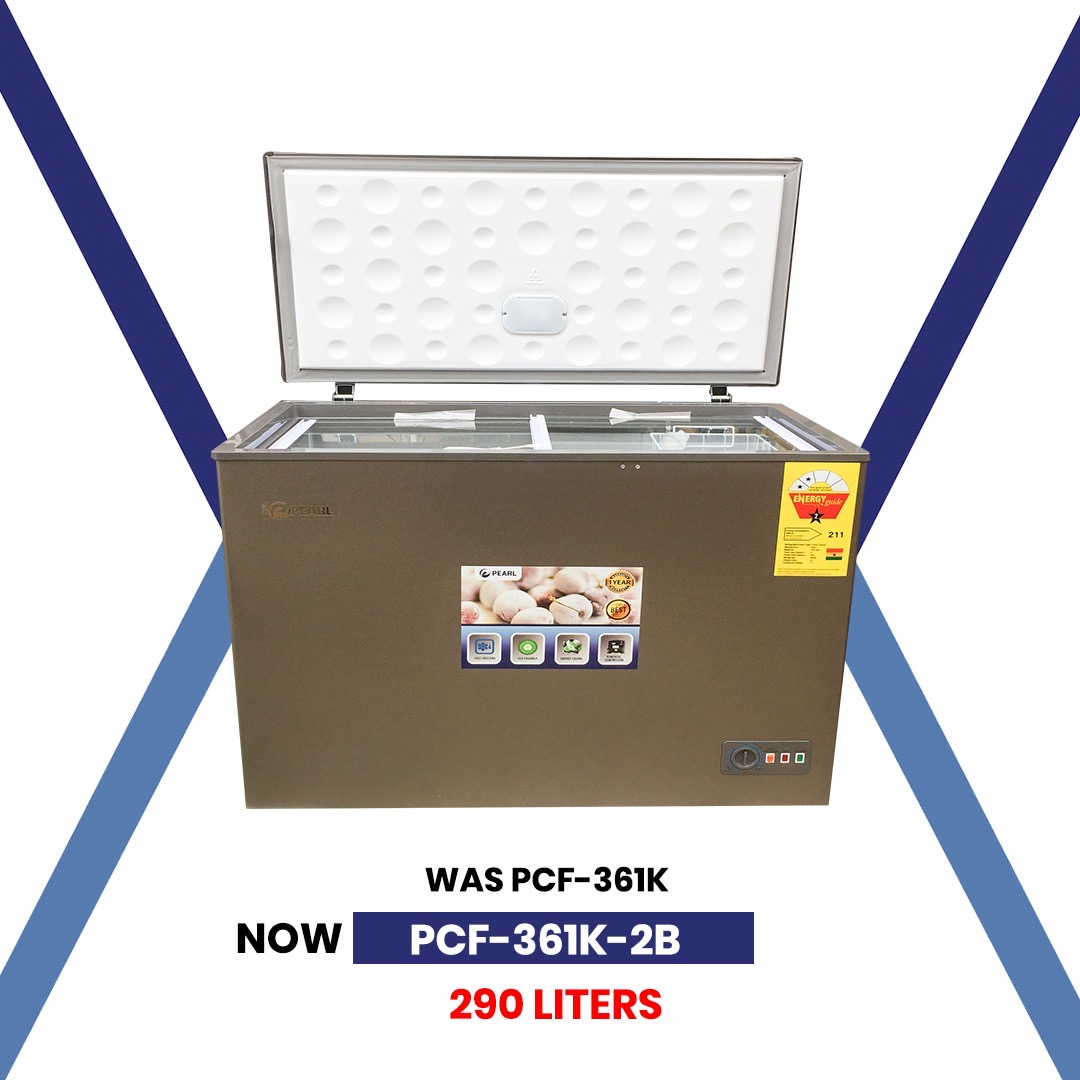 PEARL 290LTR CHEST FREEZER (PCF-361K-2B)