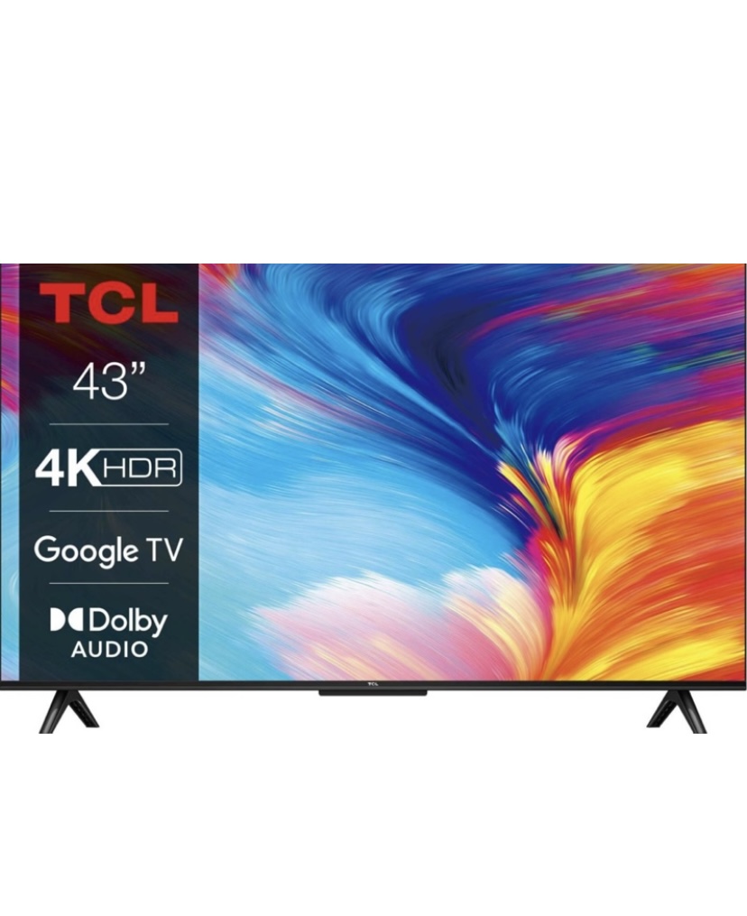TCL 43 INCH 4K SMART ANDROID UHD (43P635)
