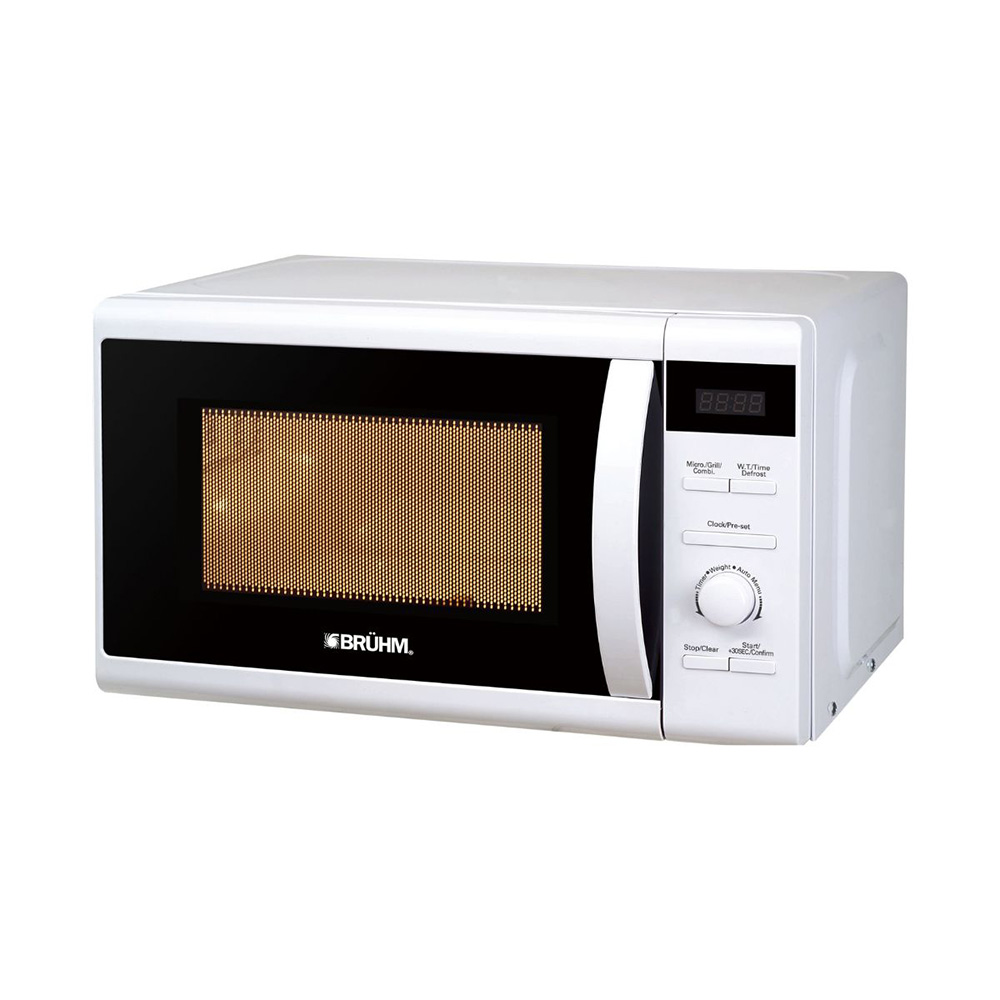 Bruhm 20 Litres Microwave Oven (BME-20GMW) White