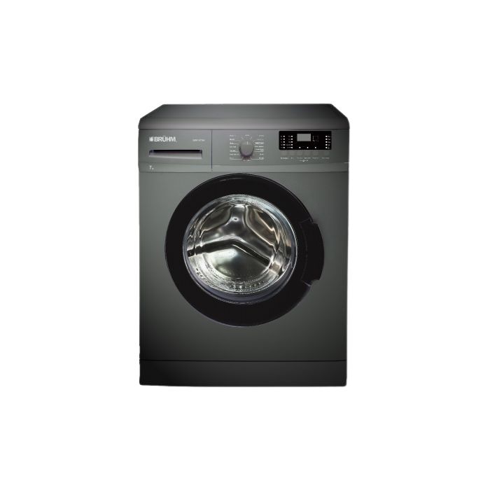 Bruhm 7KG Washing Machine (BWF-070H) Dark Silver