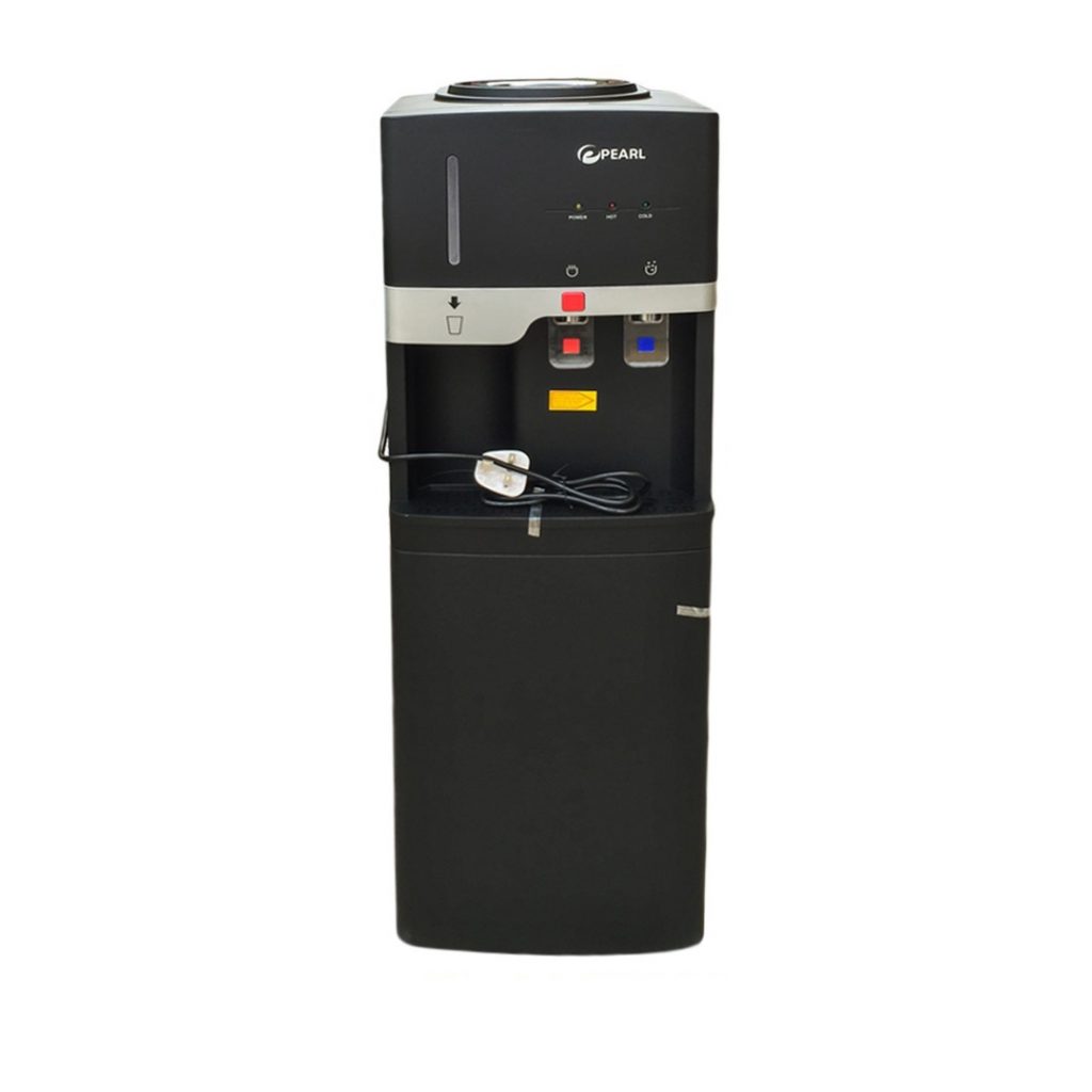 PEARL WATER DISPENSER WITH FRIDGE BLACK (PWD-1117BL)
