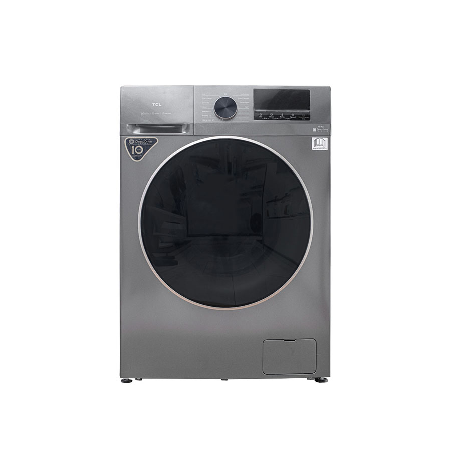 TCL 10.5KG WASH & DRY FRONT LAOD WASHING MACHINE SILVER