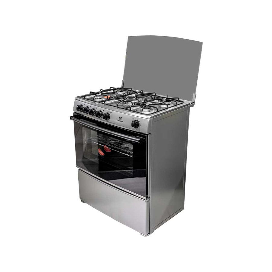 NASCO 5 BURNER GAS COOKER GRILL+OVEN (80x60CM)