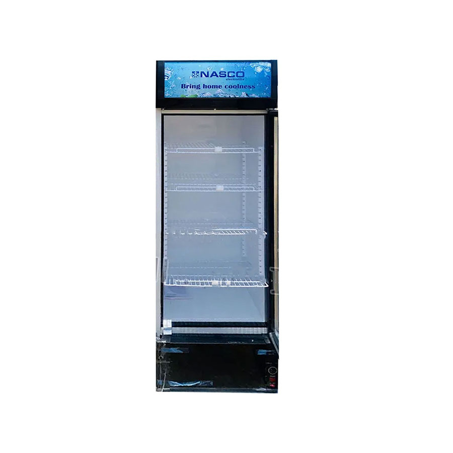 NASCO 350LTR SINGLE DOOR DISPLAY FRIDGE GROSS