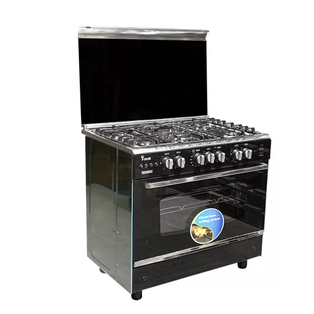 NASCO 5 BURNER GAS COOKER (C6090SS-DC-511-IDSC)