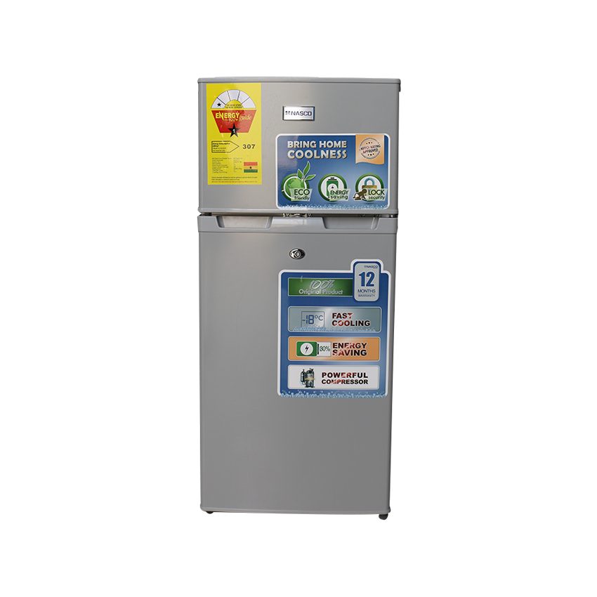 NASCO 80LTR 2DOOR REFRIGERATOR (NASF2-10S)