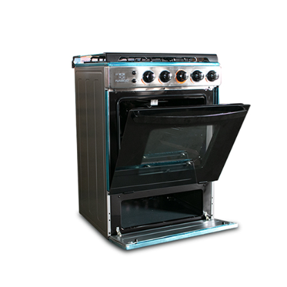 NASCO 4 BURNER 60X60CM OVEN S/STEEL GR