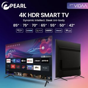 PEARL 65 INCH SMART ANDROID 4K HRD TV