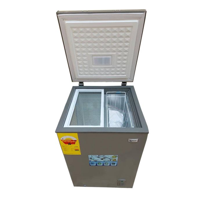 Pearl Chest Freezer 100 LTR – Silver (PCF-145K-2B)